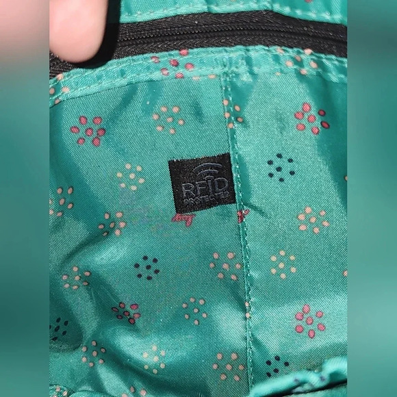 Lug Swivel with vibrant floral design and Lug's signature gunmetal hardware - Picture 7 of 11